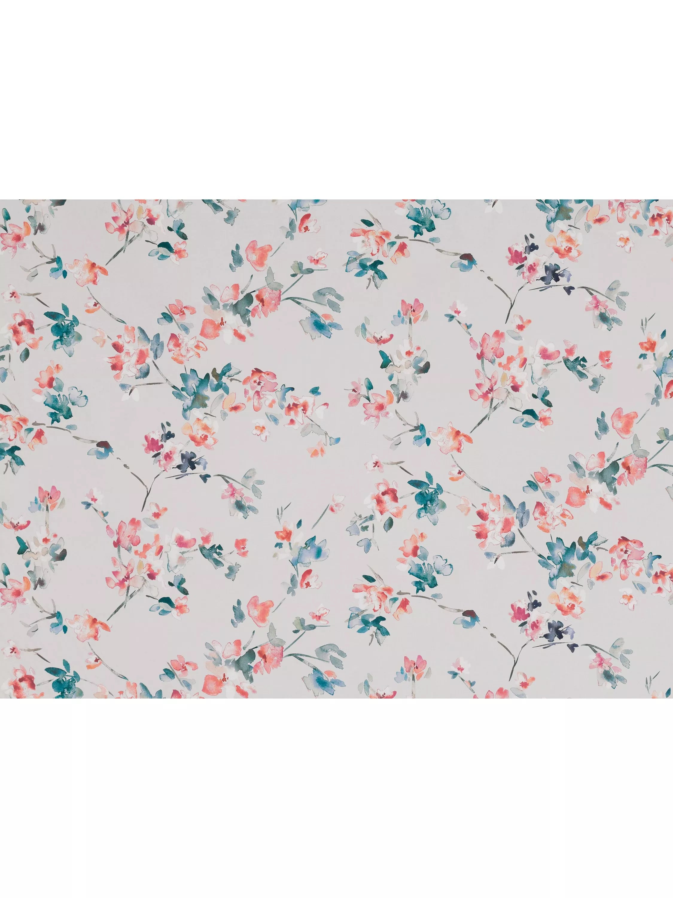 Romo Thalia Floral Cotton-Satin Furnishing Fabric 138cm