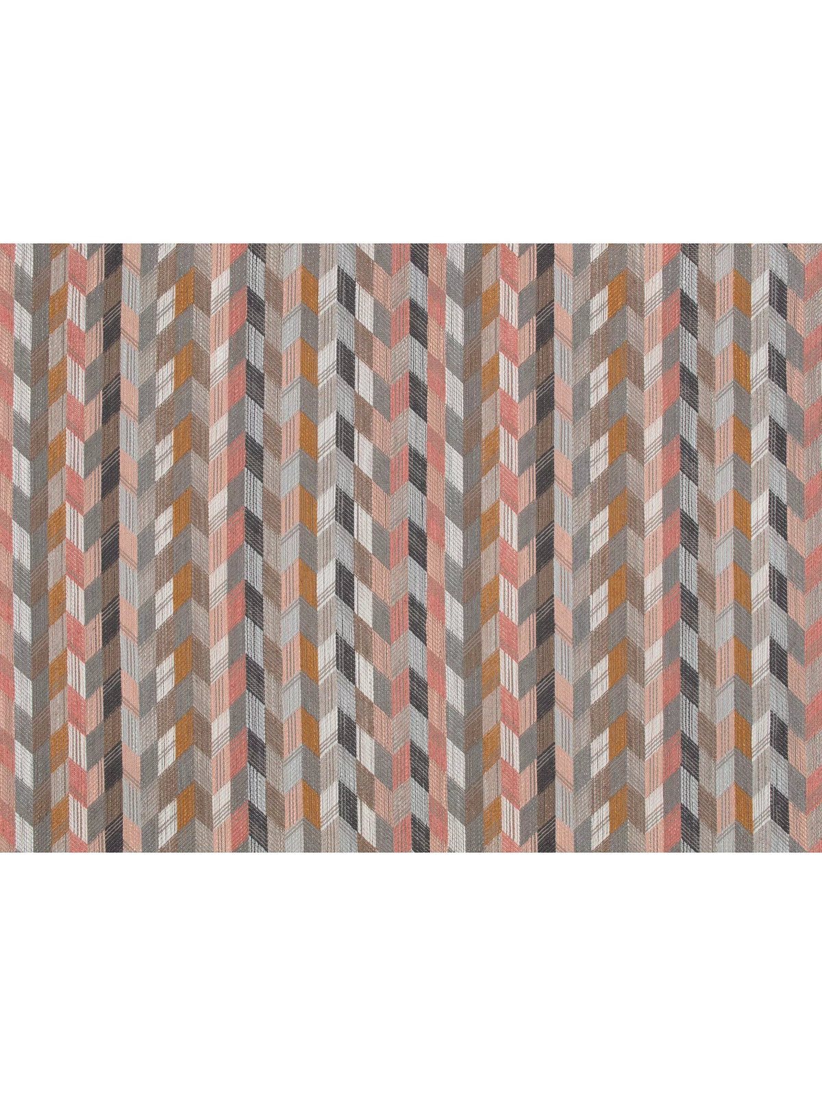 Romo Etto furnishing fabric chevron jacquard 137cm - British product