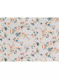 Romo Thalia floral cotton satin fabric (British brand)