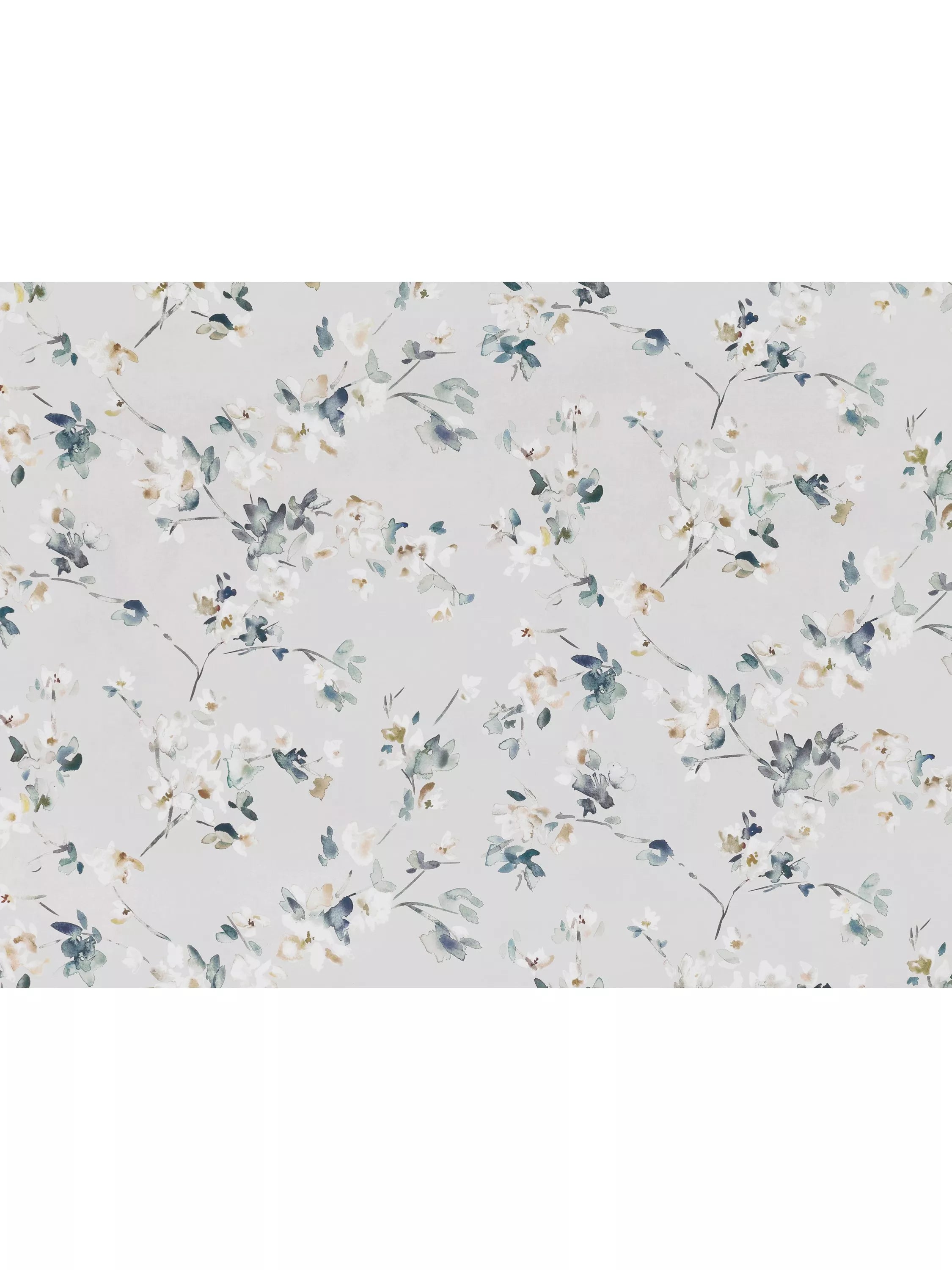Romo Thalia Floral Cotton-Satin Furnishing Fabric 138cm