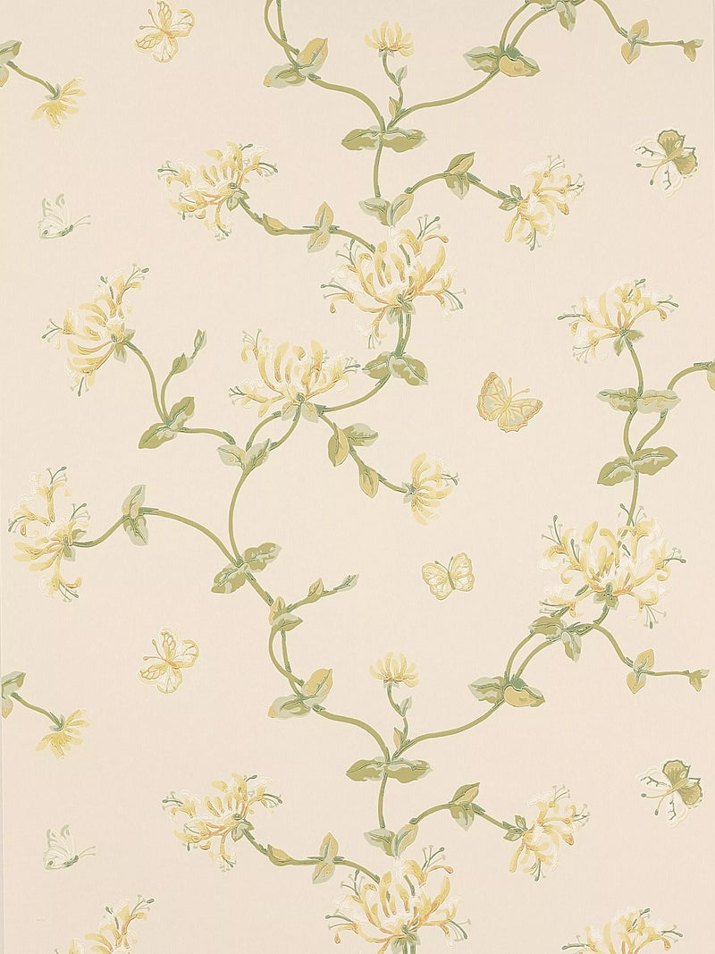 Colefax and Fowler Honeysuckle Garden wallpaper 10m x 52cm (British brand)