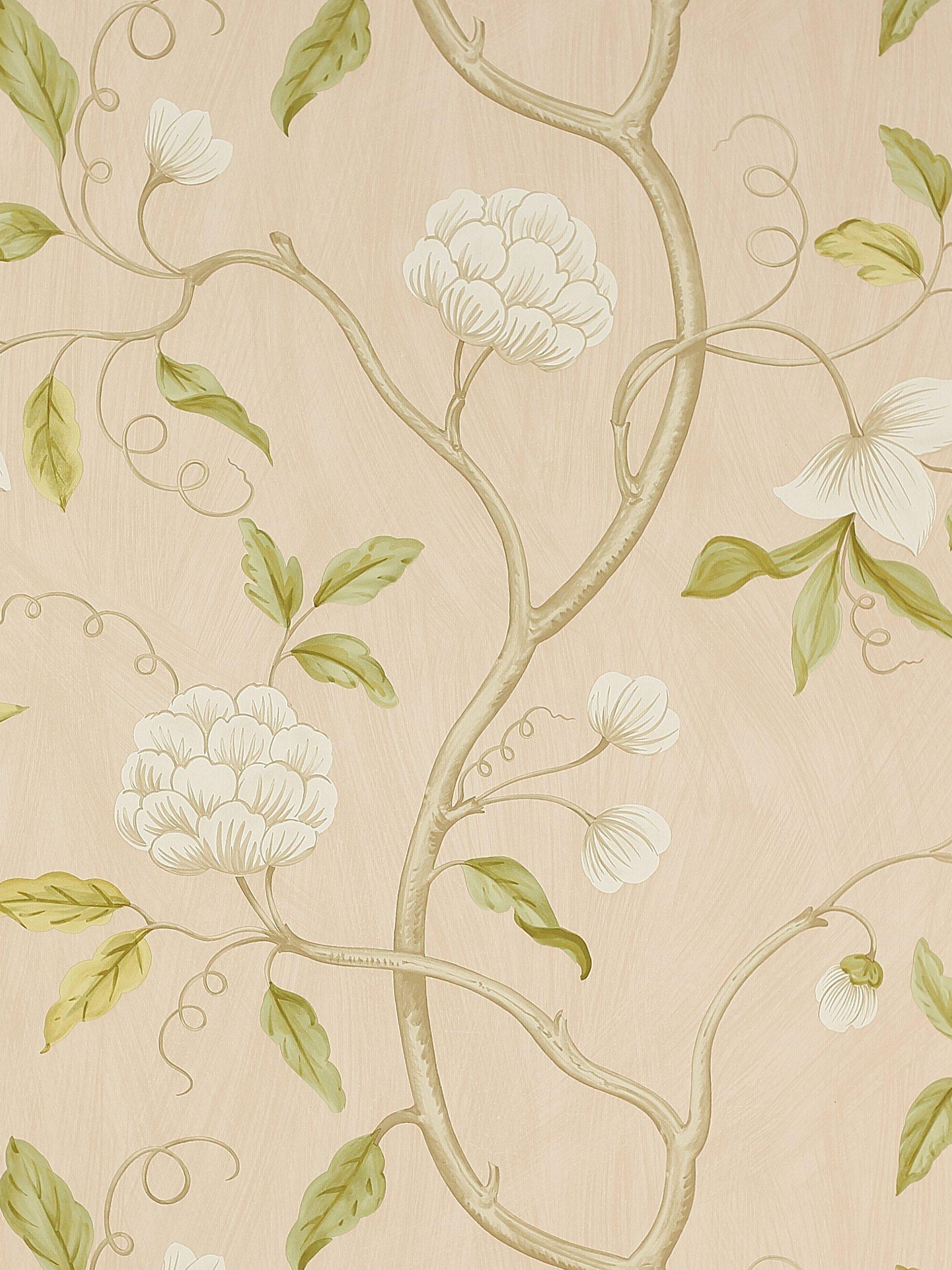 Colefax and Fowler Snow Tree wallpaper 10m roll - British product