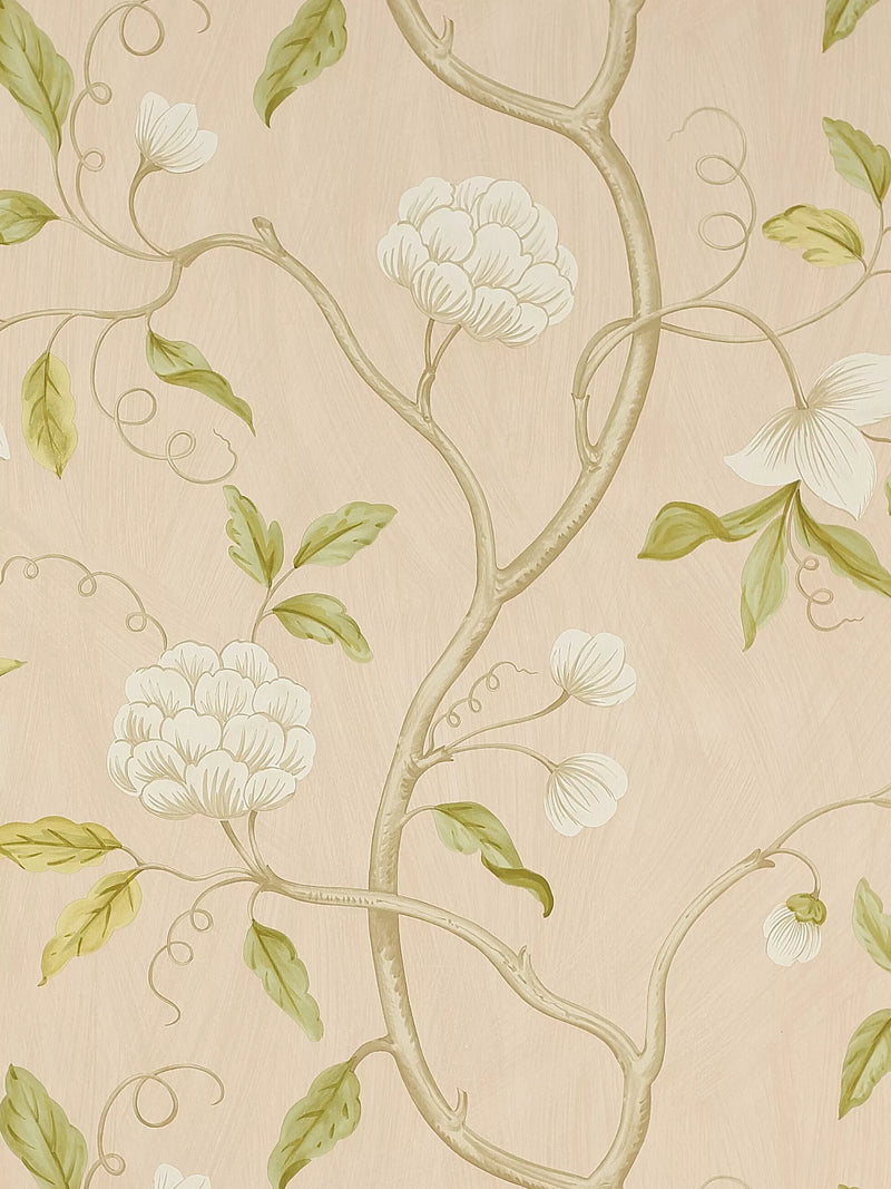 Colefax and Fowler Snow Tree wallpaper 10m roll - British product