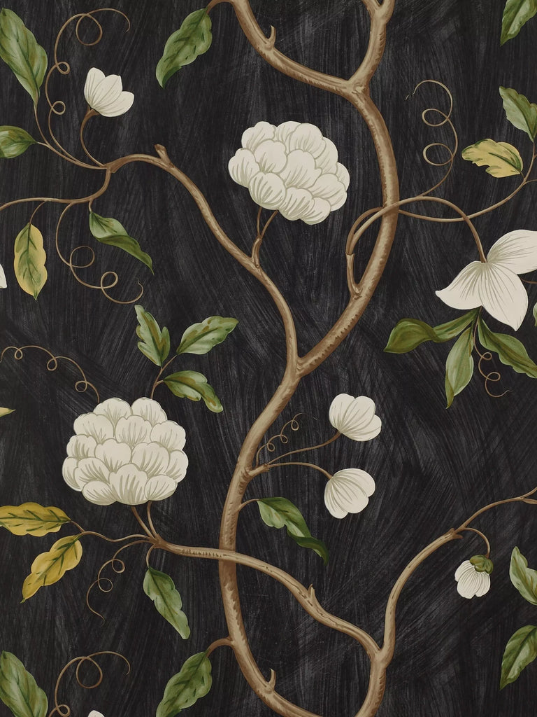 Colefax and Fowler Snow Tree Wallpaper