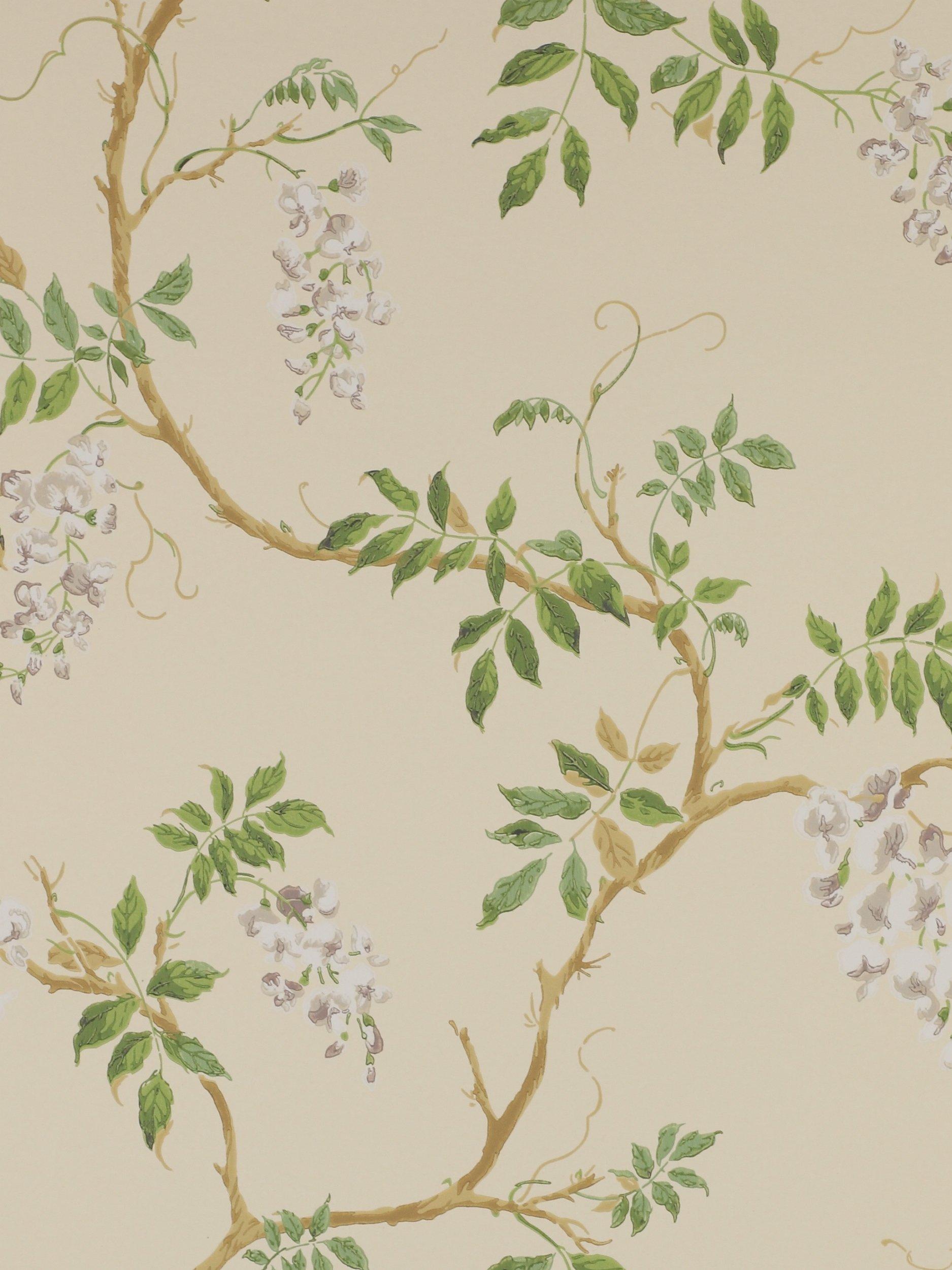 Colefax and Fowler Alderney wallpaper, imported from the UK