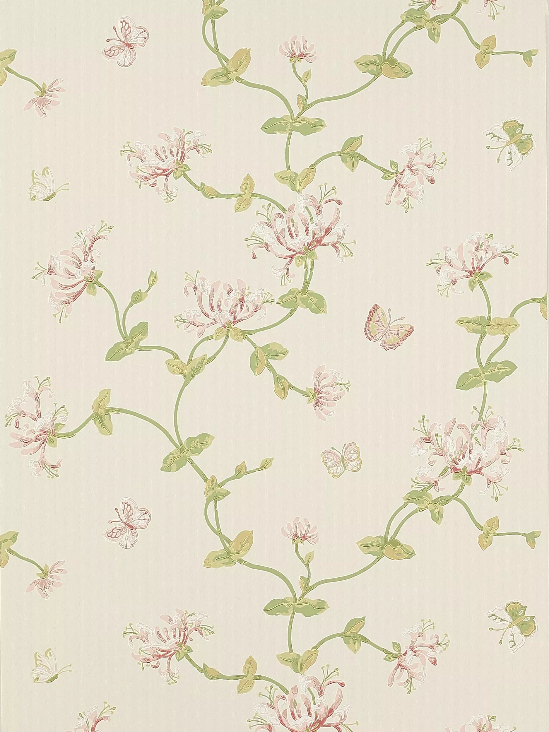 Colefax and Fowler Honeysuckle Garden Wallpaper 10m x 52cm