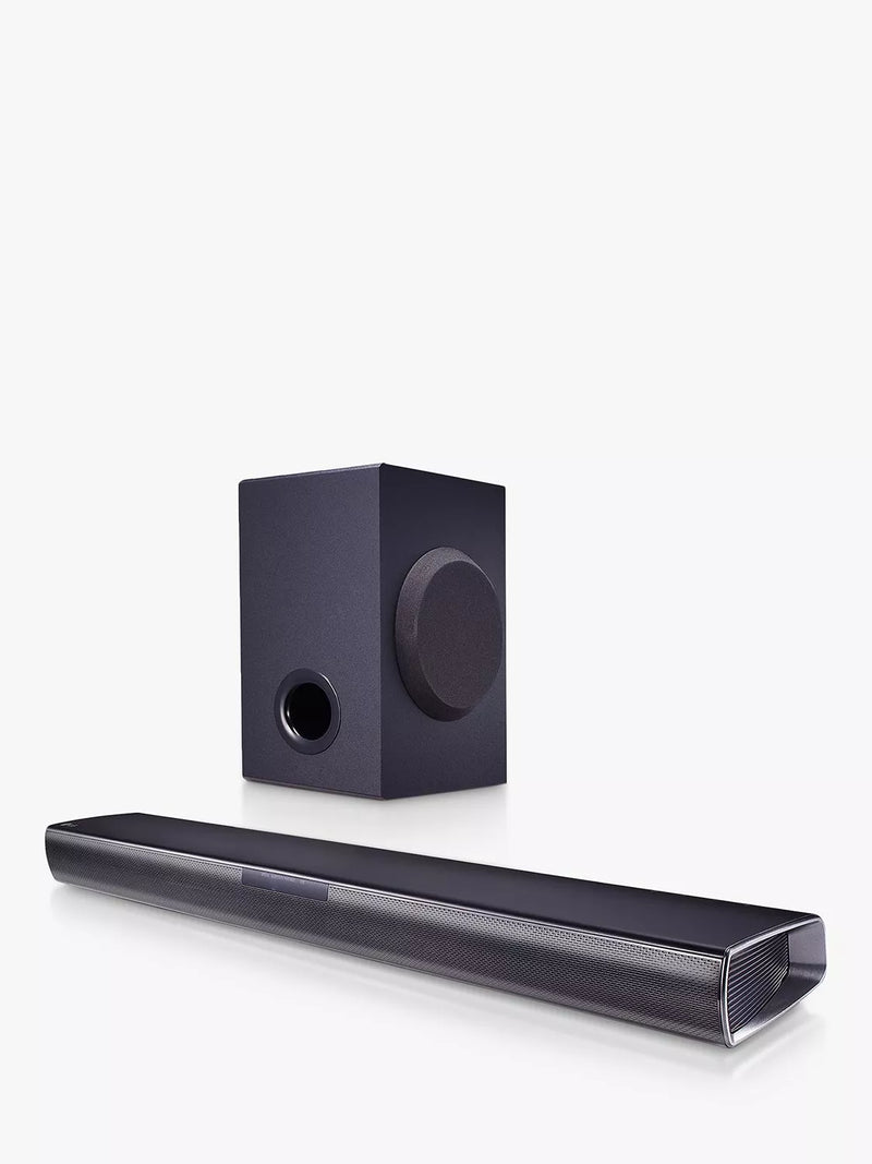 LG SQC1 soundbar with wireless subwoofer (British brand)