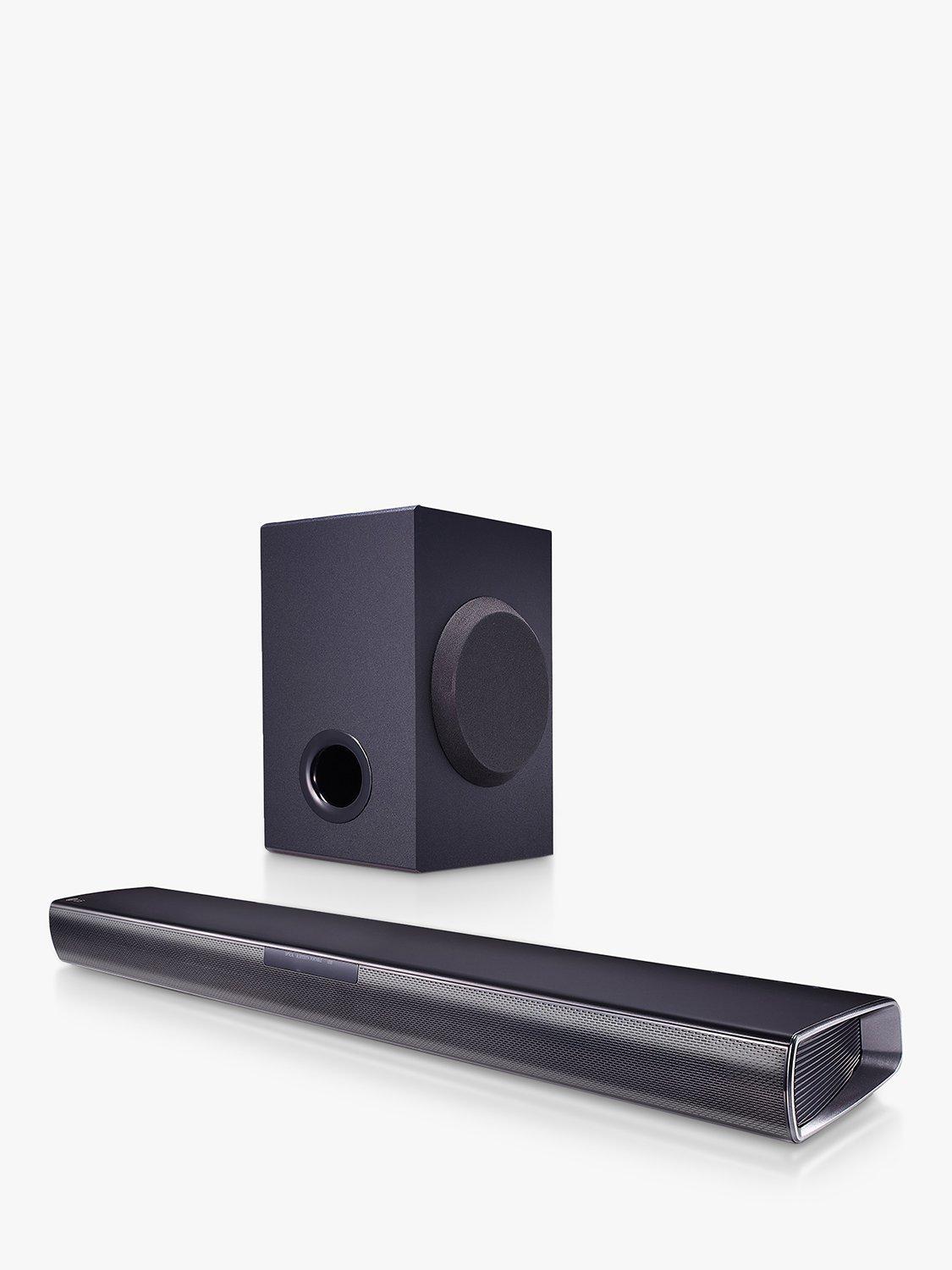 LG SQC1 soundbar with wireless subwoofer (British brand)