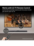 LG SQC1 soundbar with wireless subwoofer (British brand)