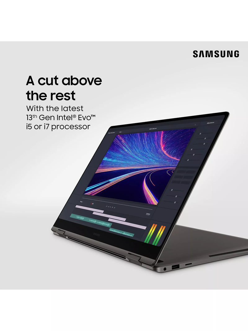 Samsung Galaxy Book3 Pro 360 laptop 16 inch graphite, UK version