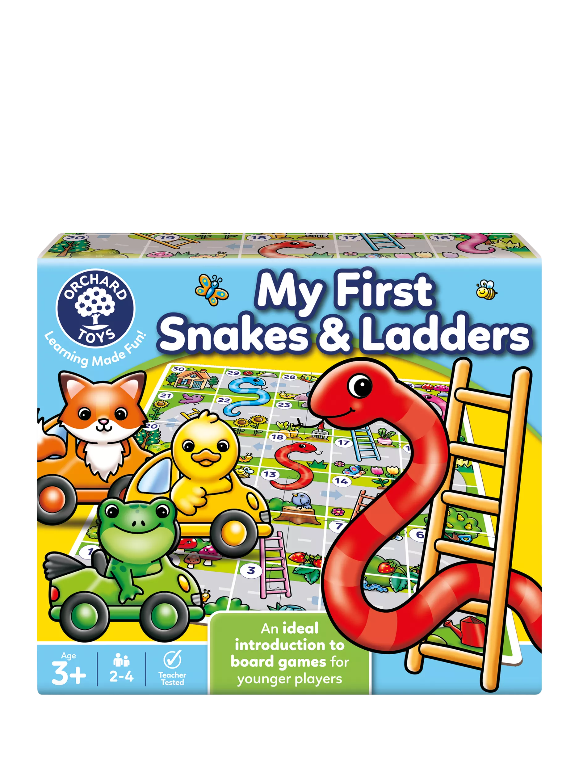 Orchard Toys My First Snakes & Ladders board game, UK version
