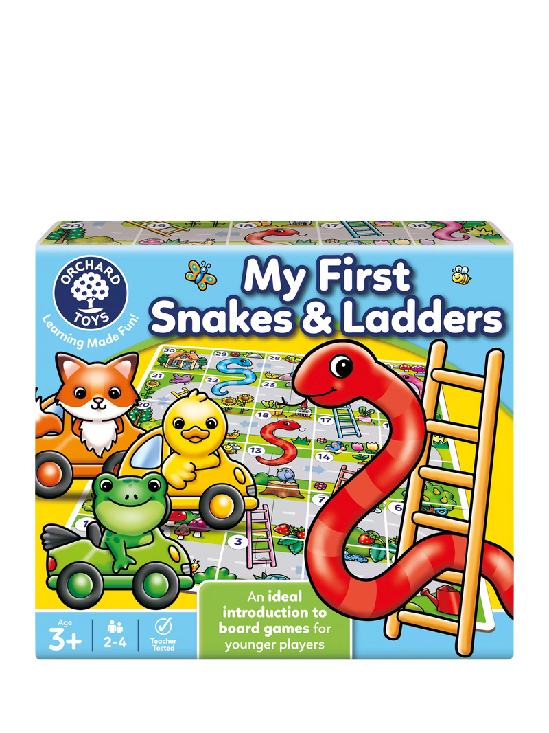 Orchard Toys My First Snakes & Ladders board game, UK version