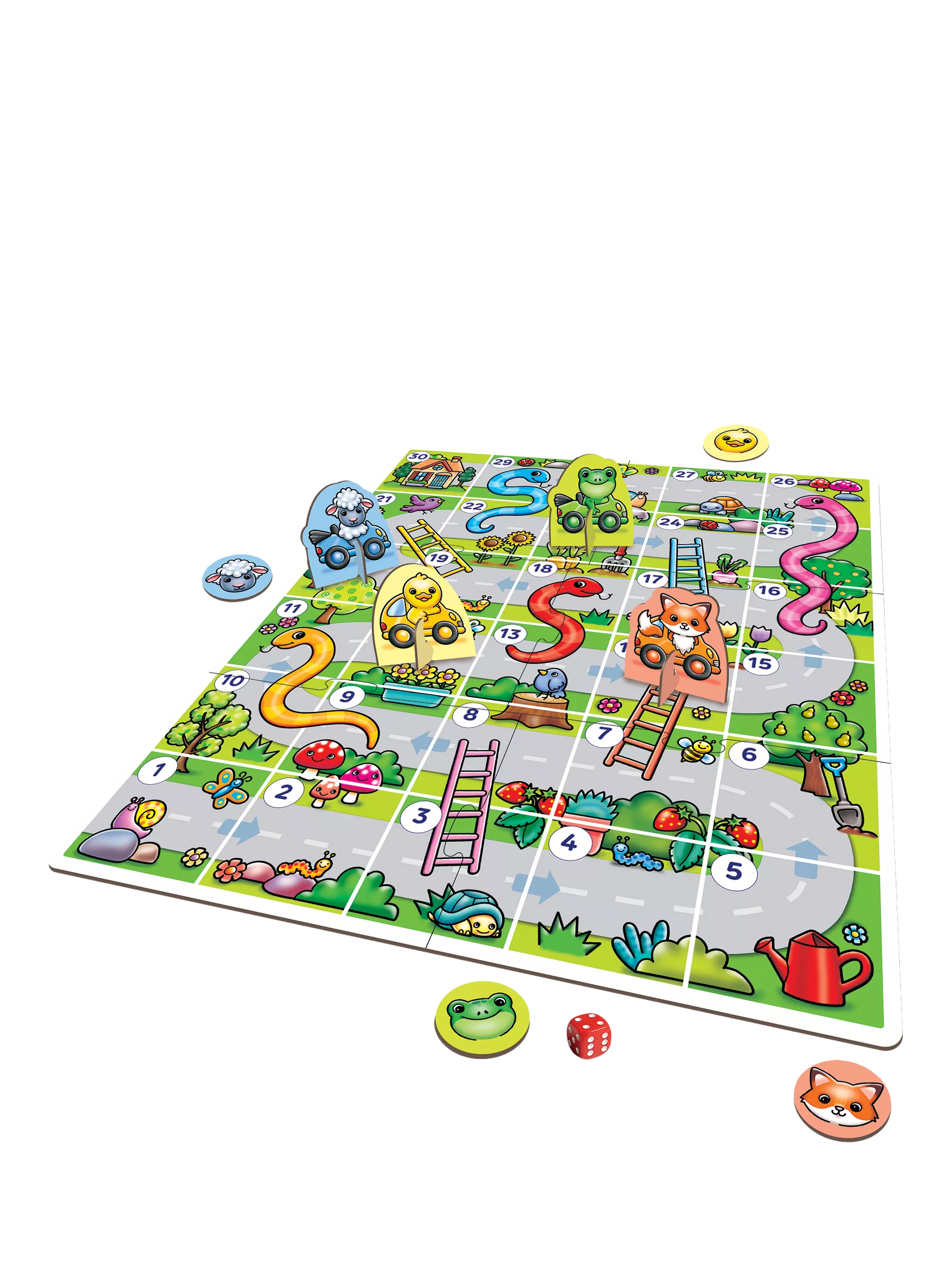 Orchard Toys My First Snakes & Ladders board game, UK version