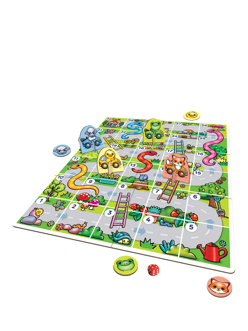 Orchard Toys My First Snakes & Ladders board game, UK version