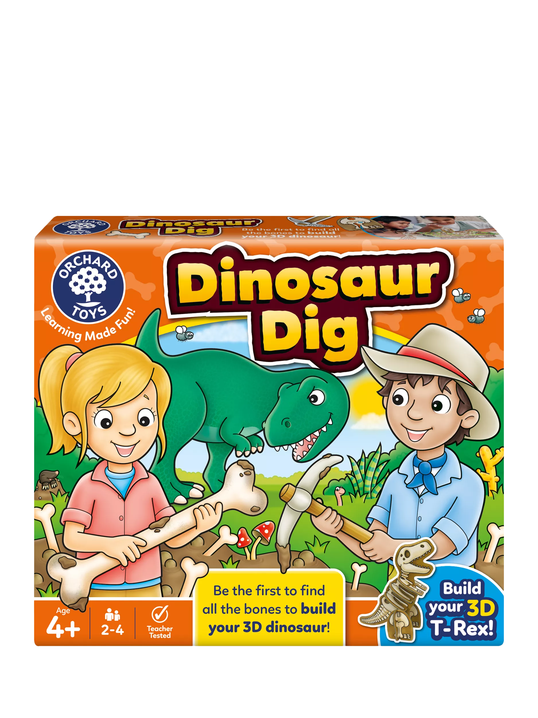 Jeu de plateau Orchard Toys Dinosaur Dig pour les 4 ans et plus - Produit britannique