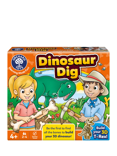John Lewis Orchard Toys Dinosaur Dig Game Board Game- Buy online at McGrocer