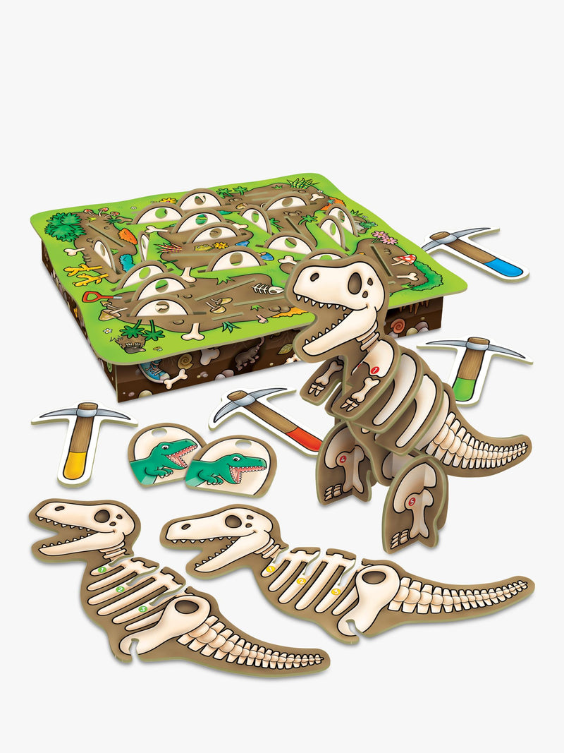 Orchard Toys Dinosaur Dig board game for ages 4+ - British product