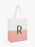 John Lewis Alphabet Cotton Tote Bag