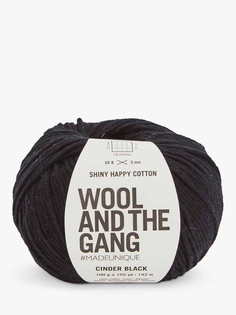 Wool And The Gang Shiny Happy Cotton Yarn 100g - British product