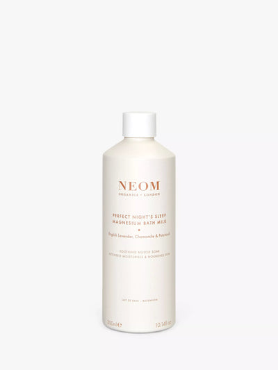 John Lewis NEOM Wellbeing London Perfect Night's Sleep Magnesium Bath Milk 300ml- Buy online at McGrocer