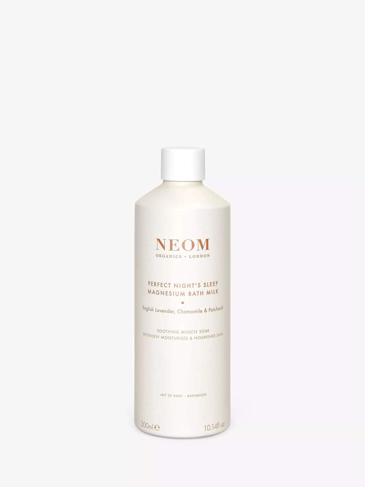 NEOM Wellbeing London Magnesium Bath Milk 300ml, UK version
