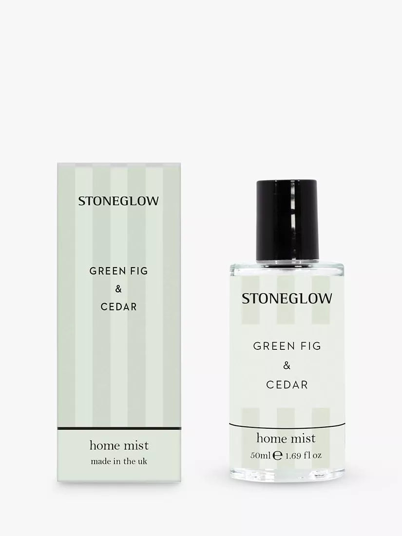 Stoneglow Fig & Cedar Room Mist 50ml (British brand)