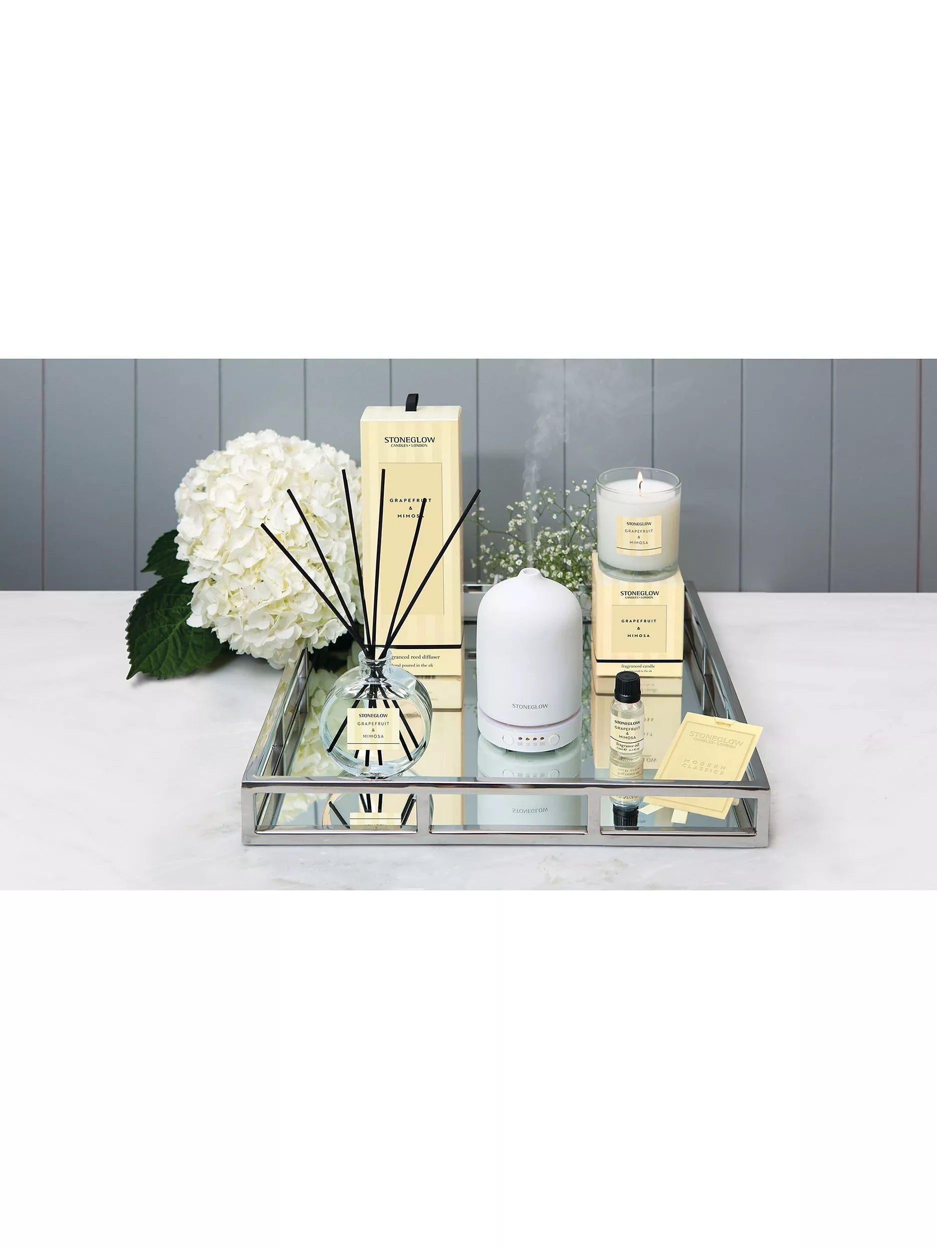 Stoneglow grapefruit and mimosa room mist 50ml (British brand)