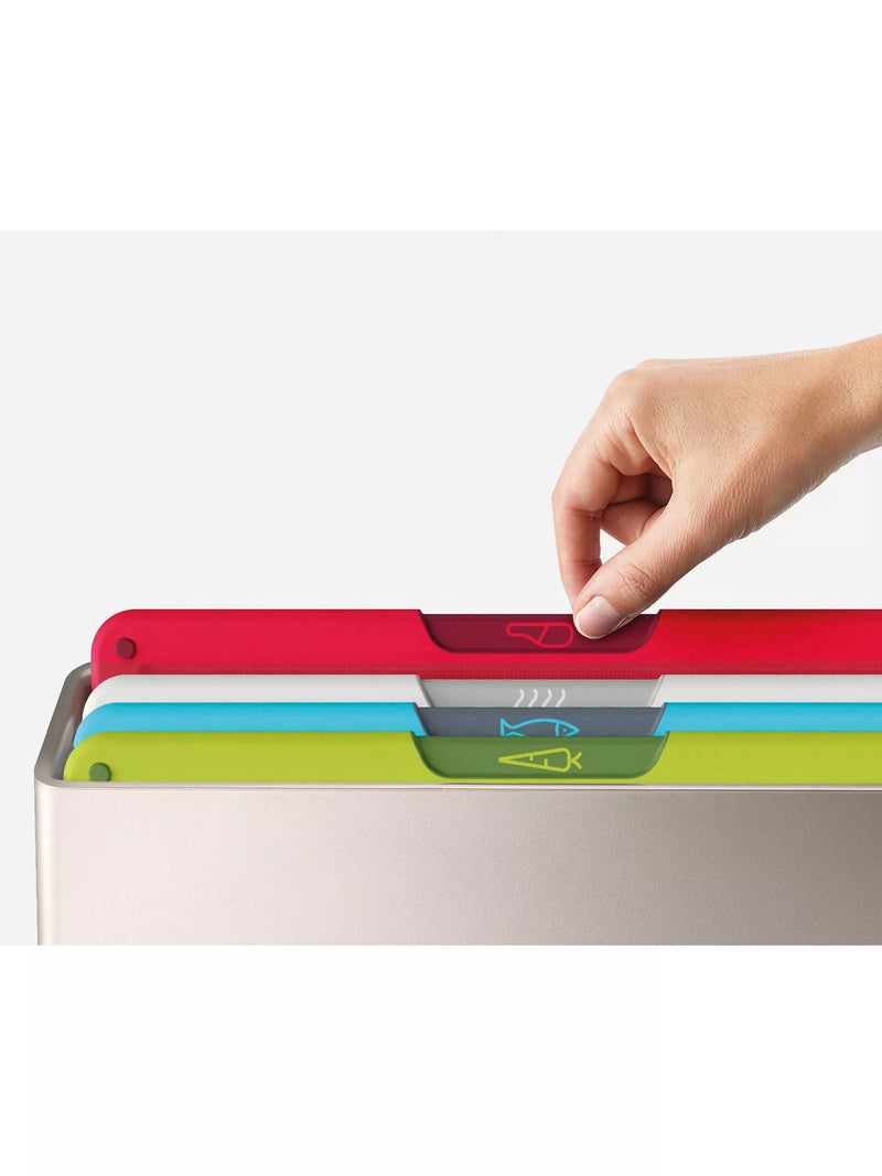 Joseph Joseph chopping boards set of 4 regular size, imported from the UK