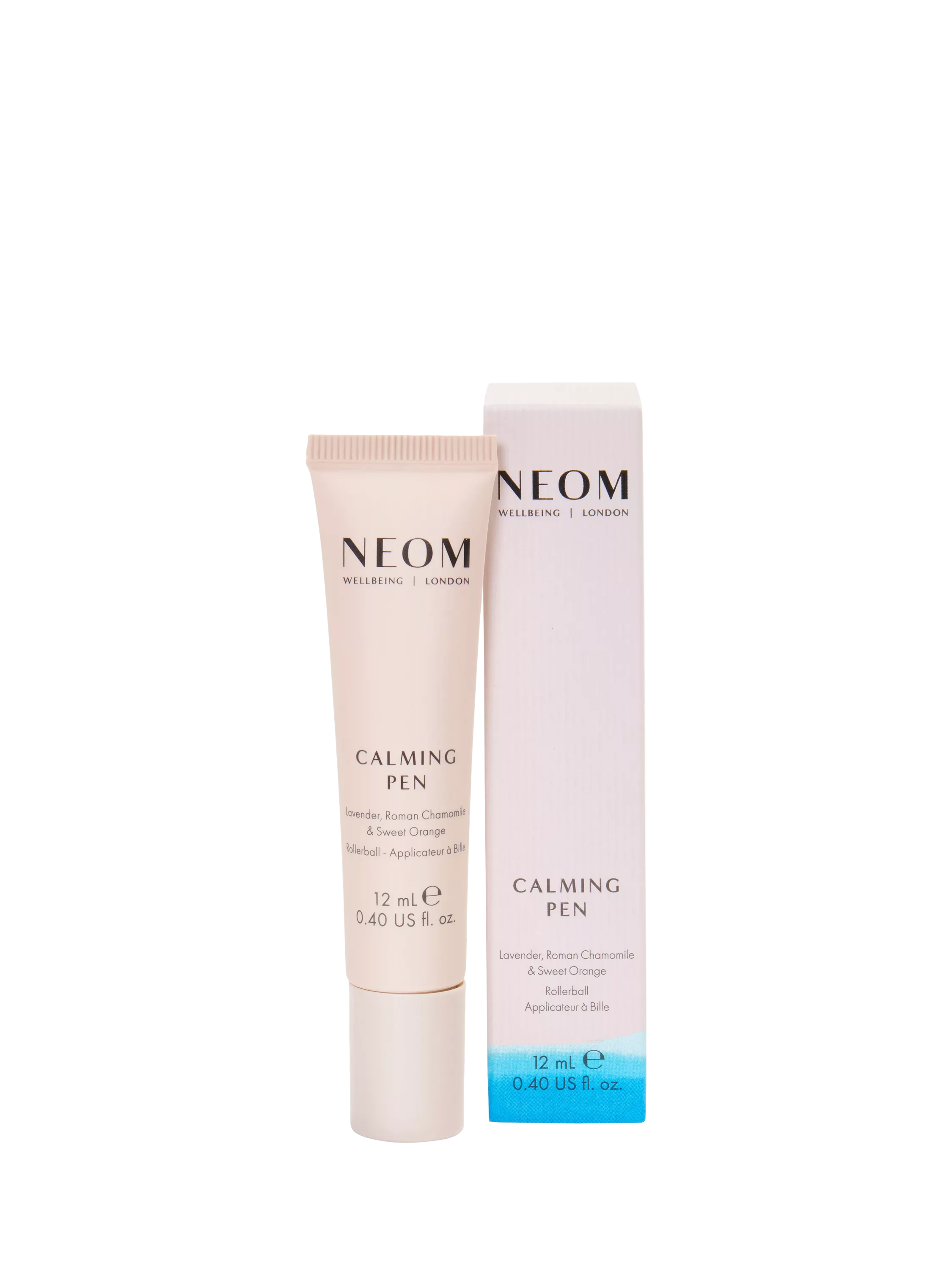 NEOM Wellbeing London calming pen 12ml, imported from the UK
