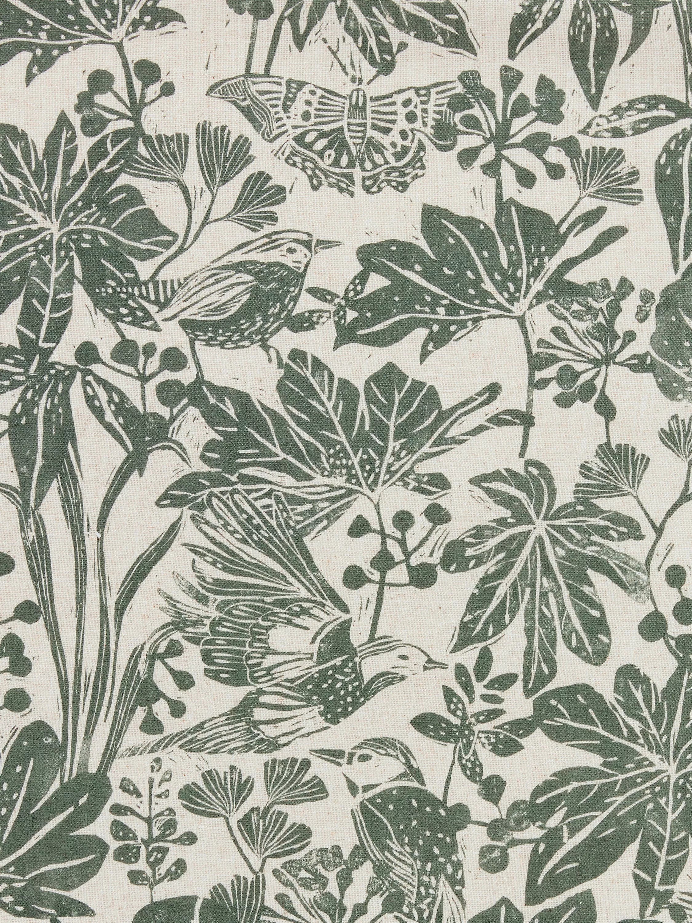 John Lewis Japonica furnishing fabric animal print (British brand)