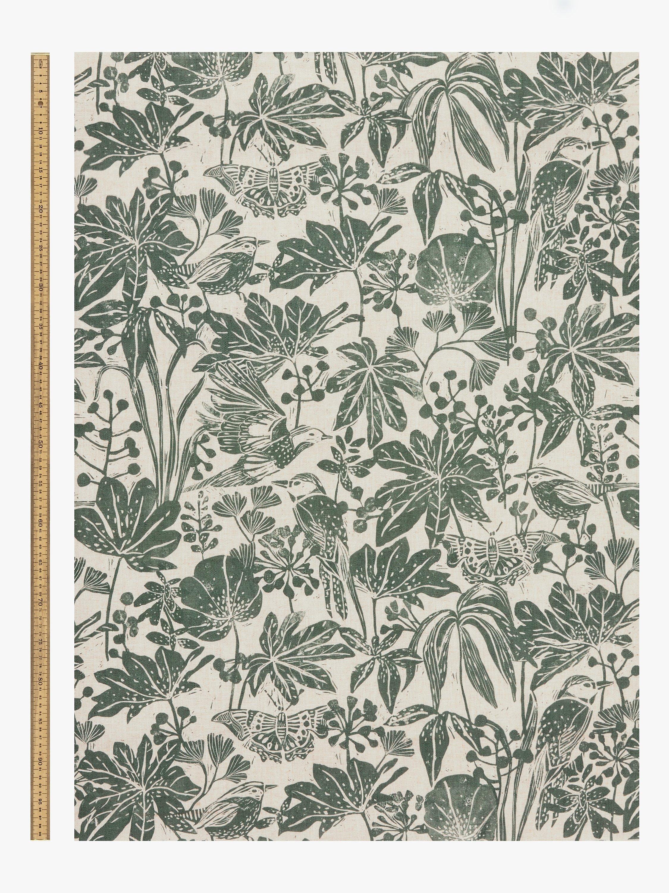 John Lewis Japonica furnishing fabric animal print (British brand)