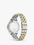 Citizen women's two-tone Eco-Drive date watch 41mm (British brand)