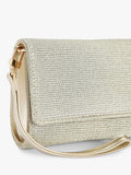 Carvela Gala gold weave clutch bag - British product