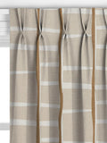 John Lewis Lea Embroidery curtains putty, imported from the UK
