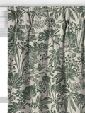 John Lewis Japonica Myrtle Green made to measure curtains, imported from the UK