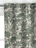 John Lewis Japonica Myrtle Green made to measure curtains, imported from the UK