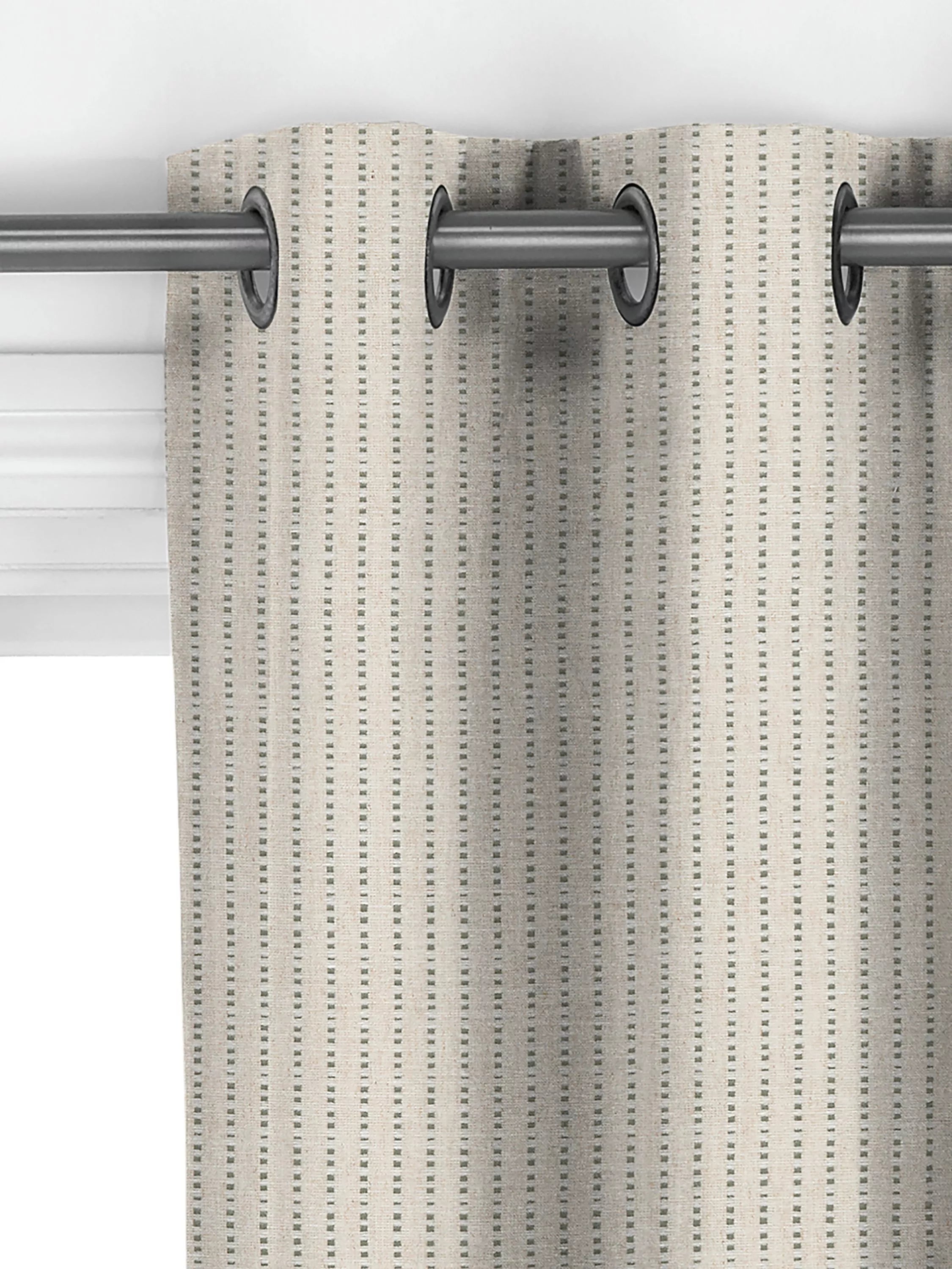 John Lewis Fleck Stripe Myrtle Green curtains - British product