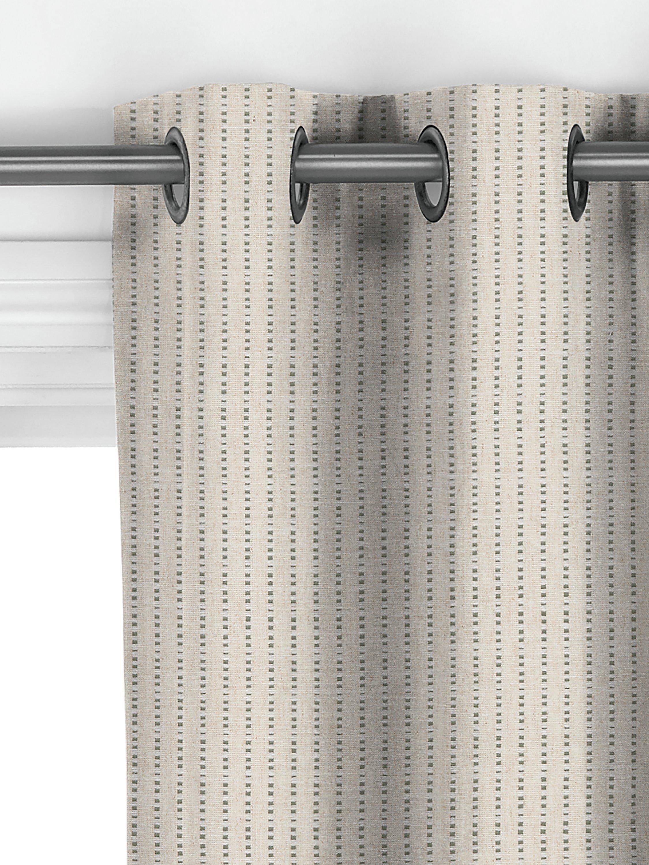 John Lewis Fleck Stripe Myrtle Green curtains - British product