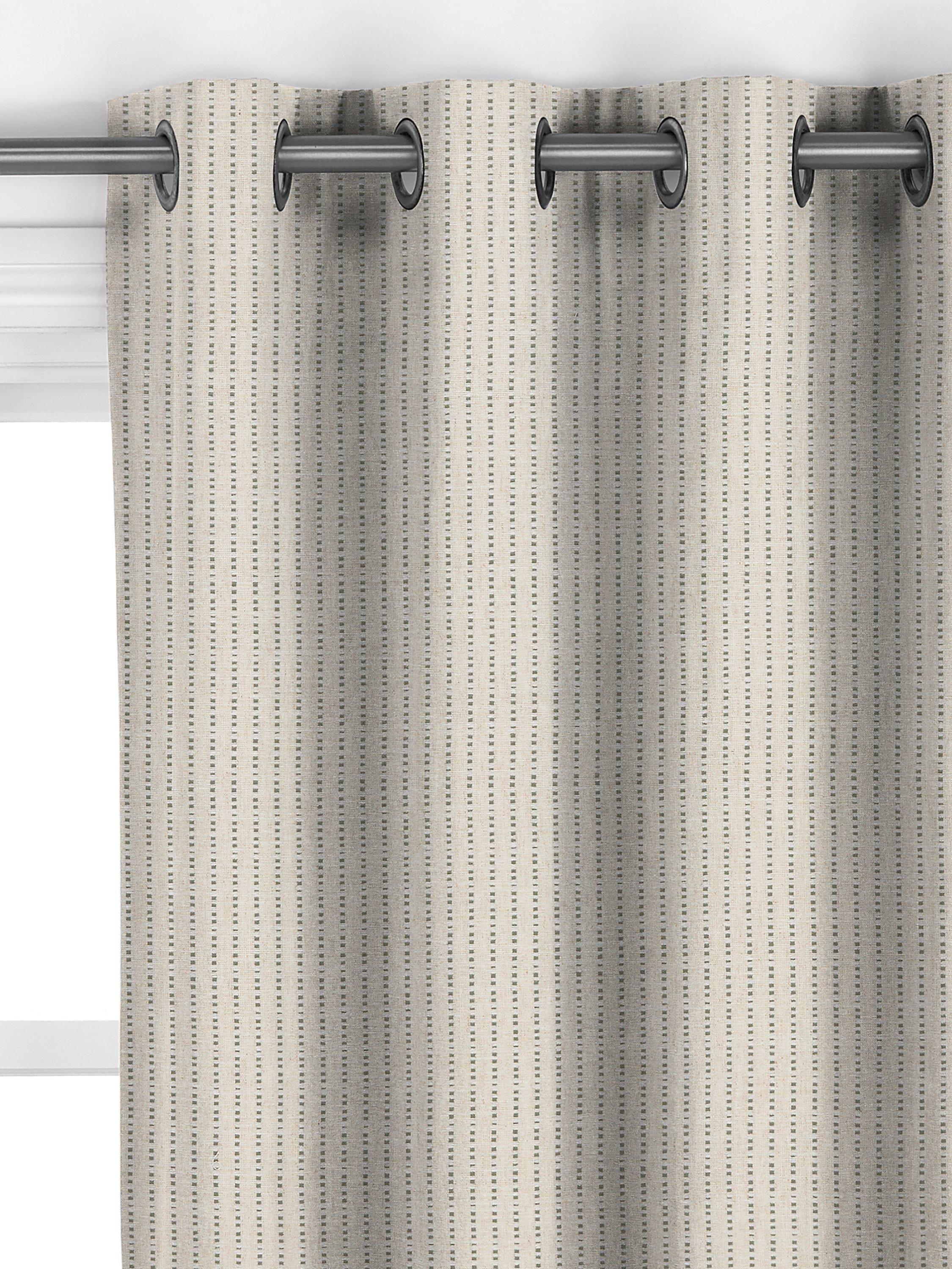 John Lewis Fleck Stripe Myrtle Green curtains - British product