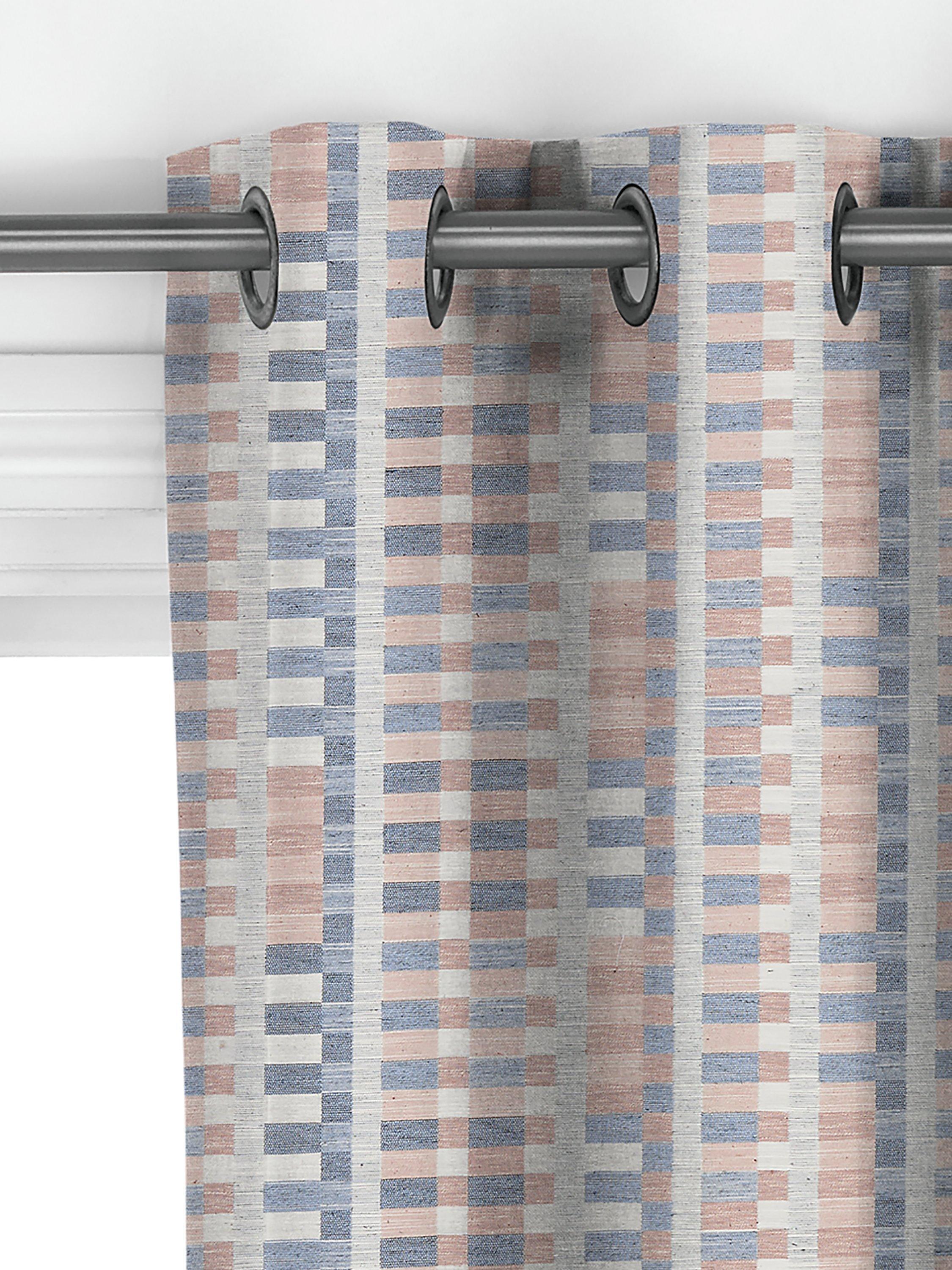 John Lewis Fion French blue made to measure curtains - British product