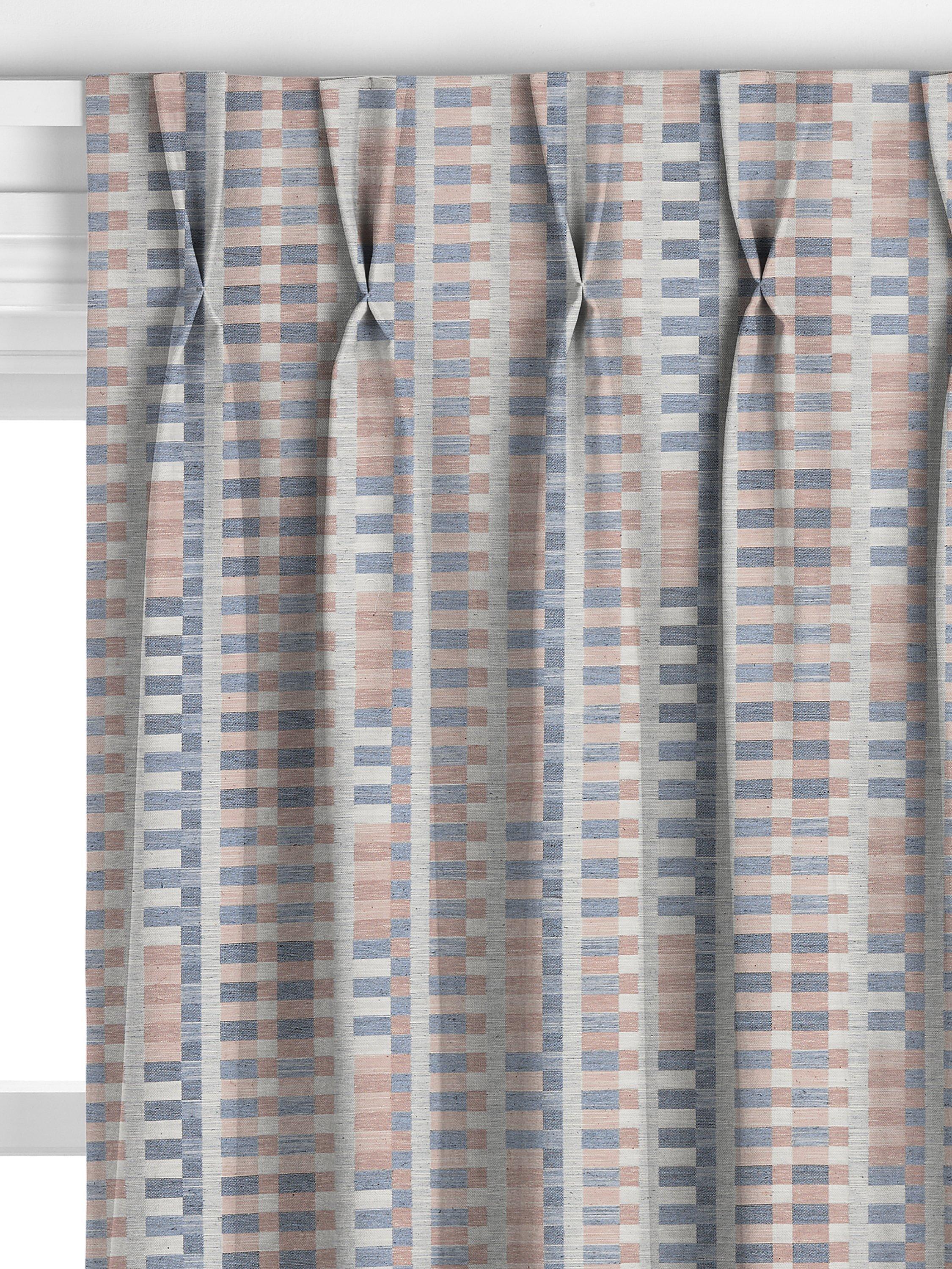 John Lewis Fion French blue made to measure curtains - British product