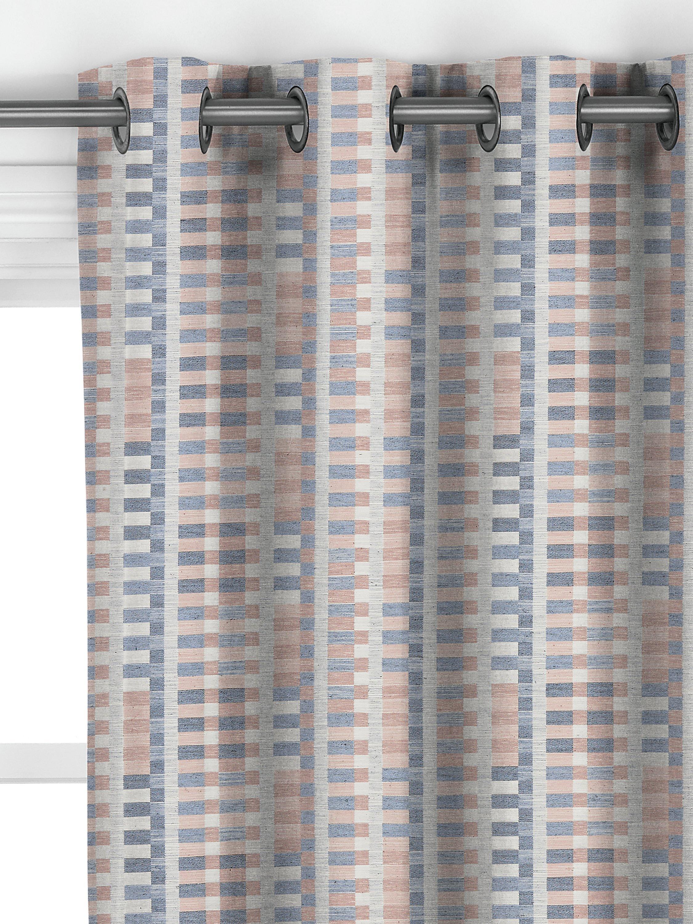 John Lewis Fion French blue made to measure curtains - British product