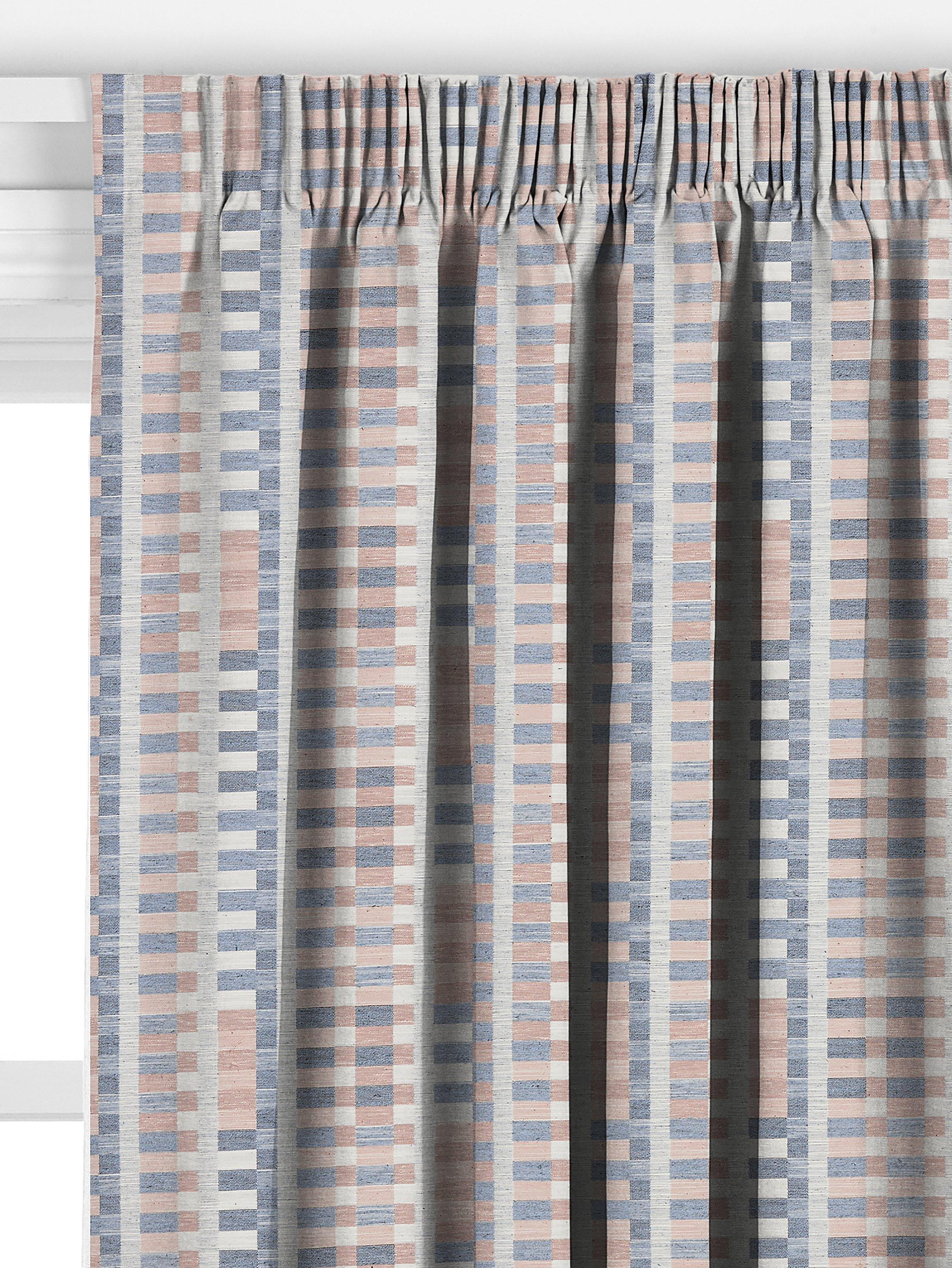 John Lewis Fion French blue made to measure curtains - British product