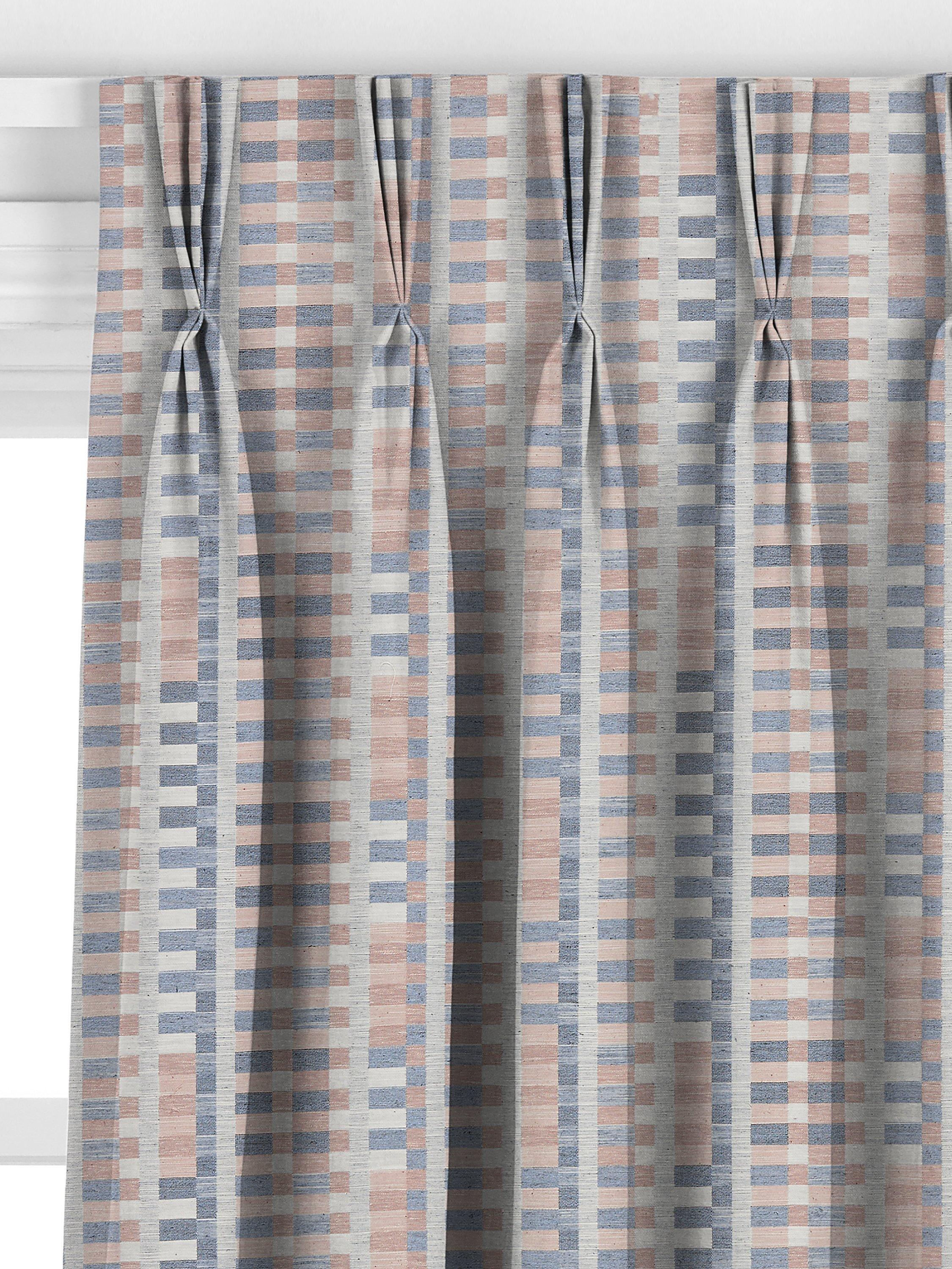 John Lewis Fion French blue made to measure curtains - British product