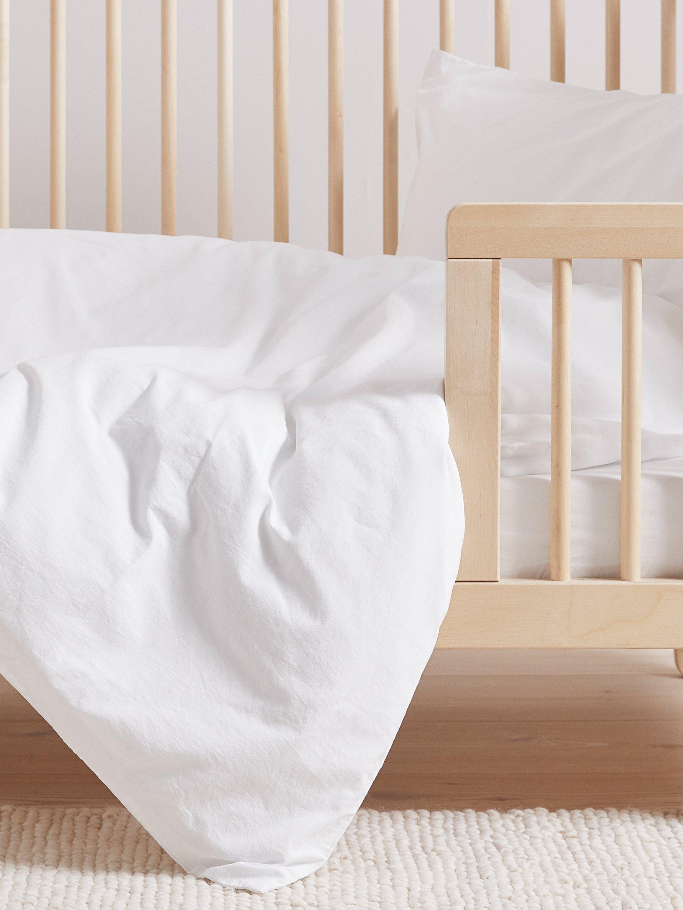 Bedfolk toddler duvet cover 140x120cm in cotton - British brand