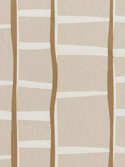 John Lewis John Lewis Lea Embroidery Furnishing Fabric, Abstract Pattern, H150 x W20cm- Buy online at McGrocer