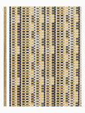 John Lewis Fion furnishing fabric geometric block, UK version