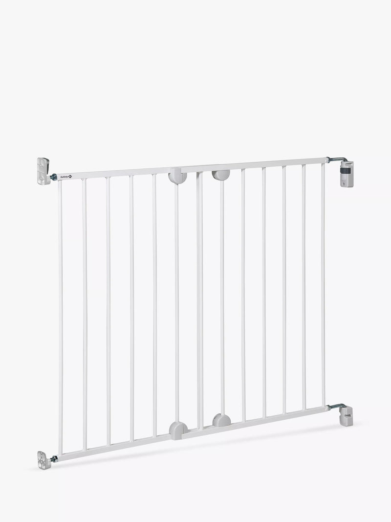 Safety 1st Wall Fix Extending Metal Gate White (British brand)