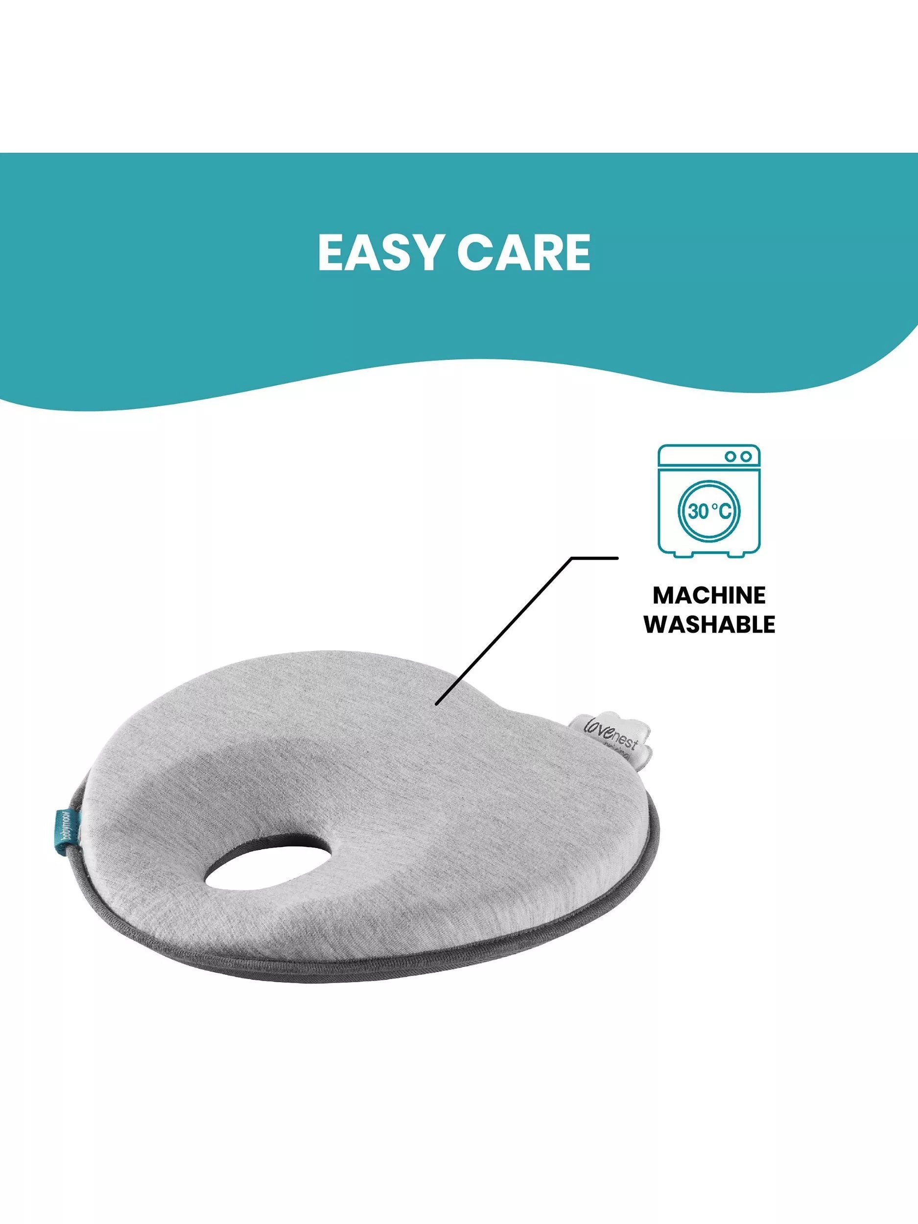 Babymoov baby head support pillow 23cm - British product