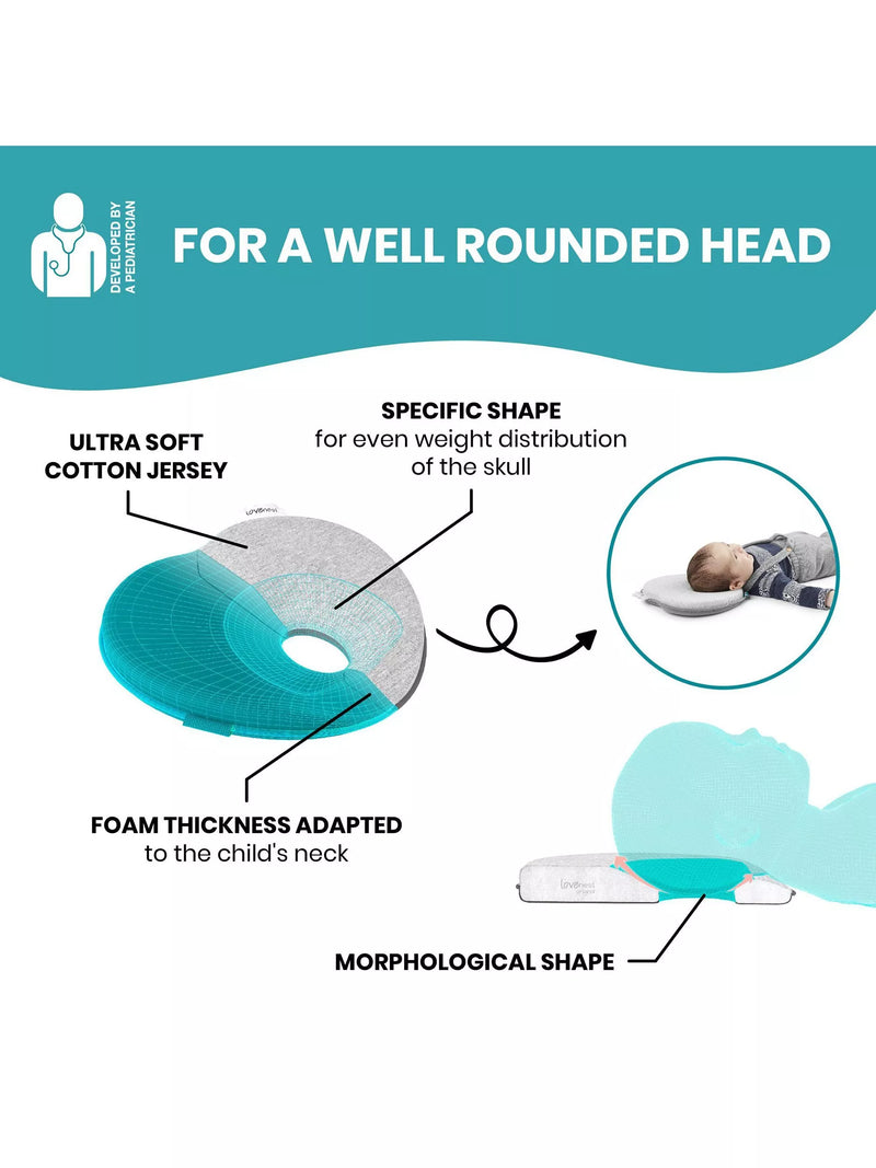 Babymoov baby head support pillow 23cm - British product